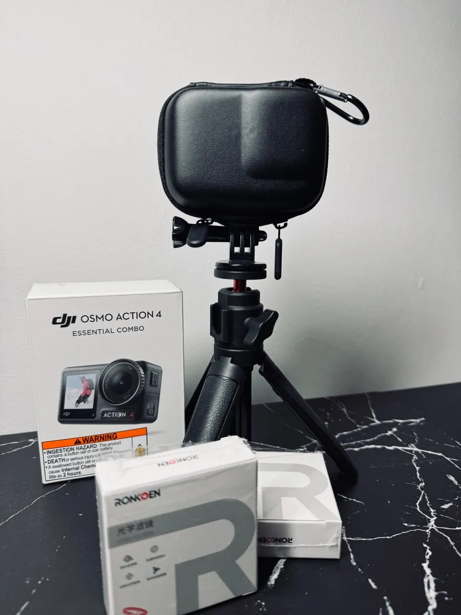 DJI OSMO ACTIVE CAMERA + mic mini kit vlogging - Image 3