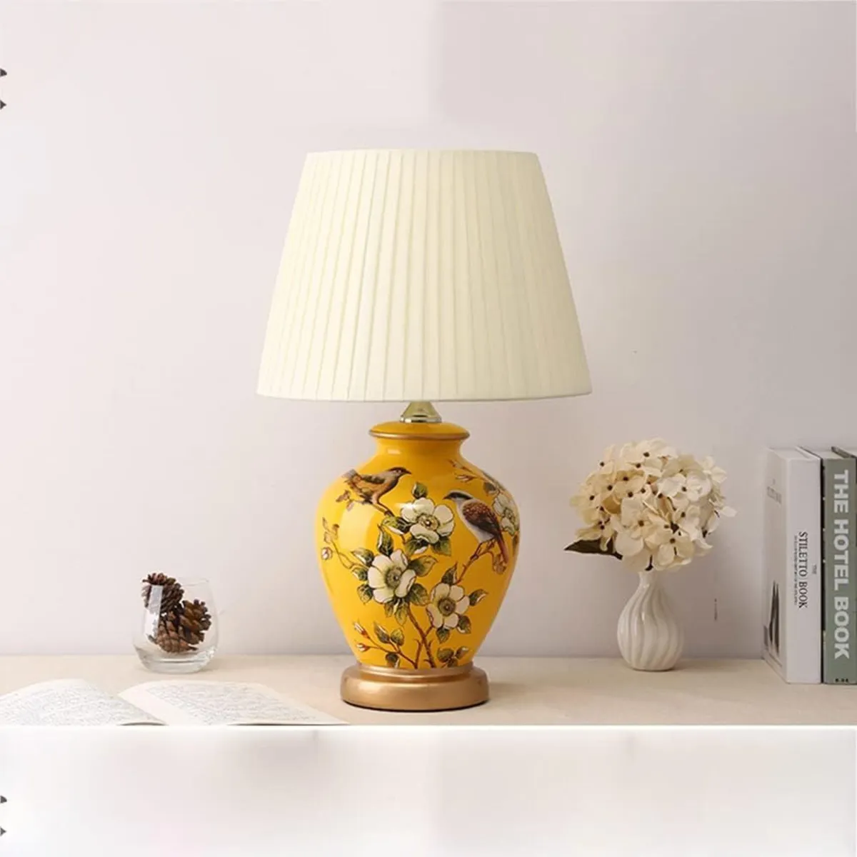 Table Lamp Retro Ceramic Living Room Bedside - Image 2