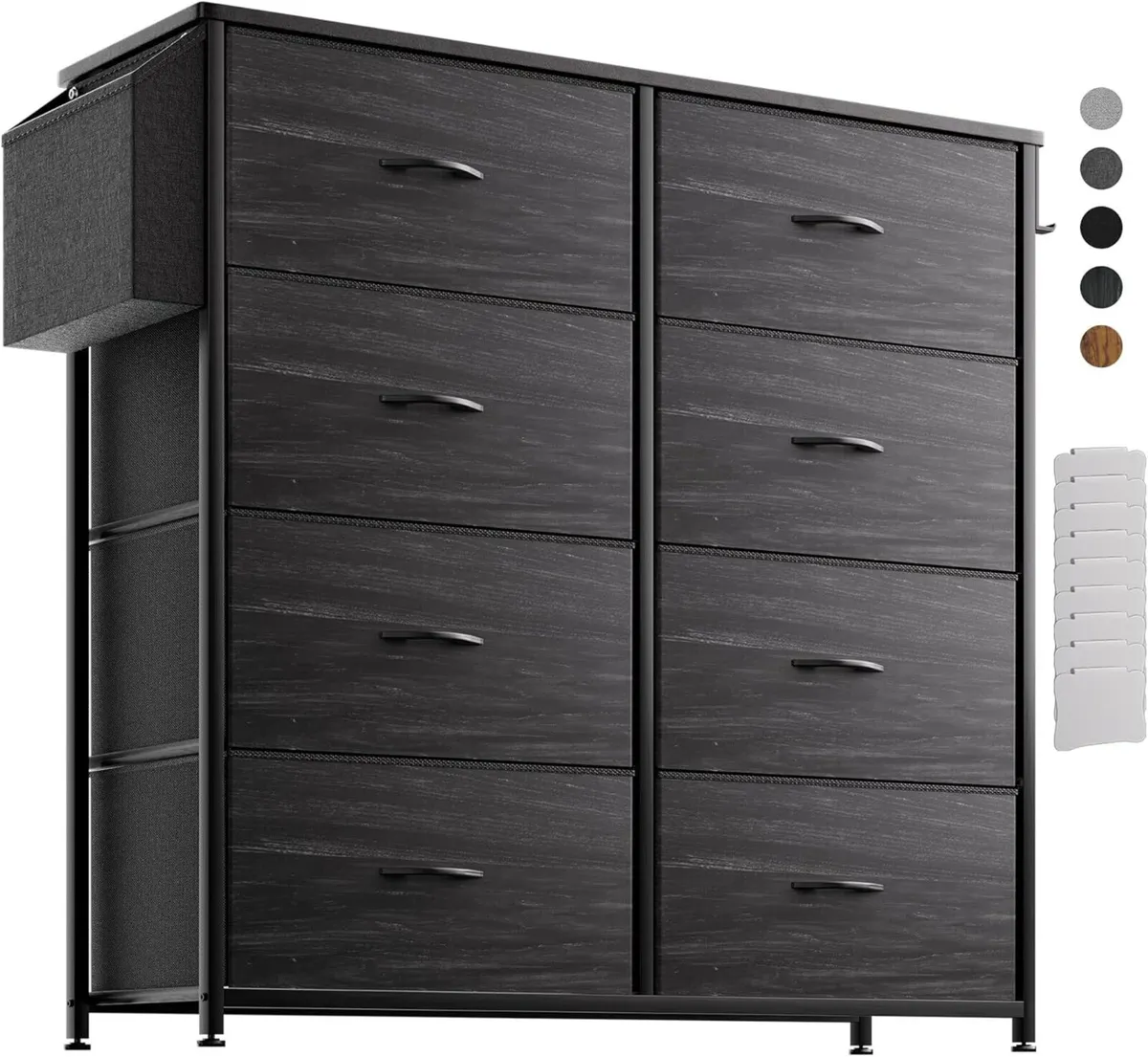 Fabric Chest of Drawers - Canvas Storage Unit - Image 1