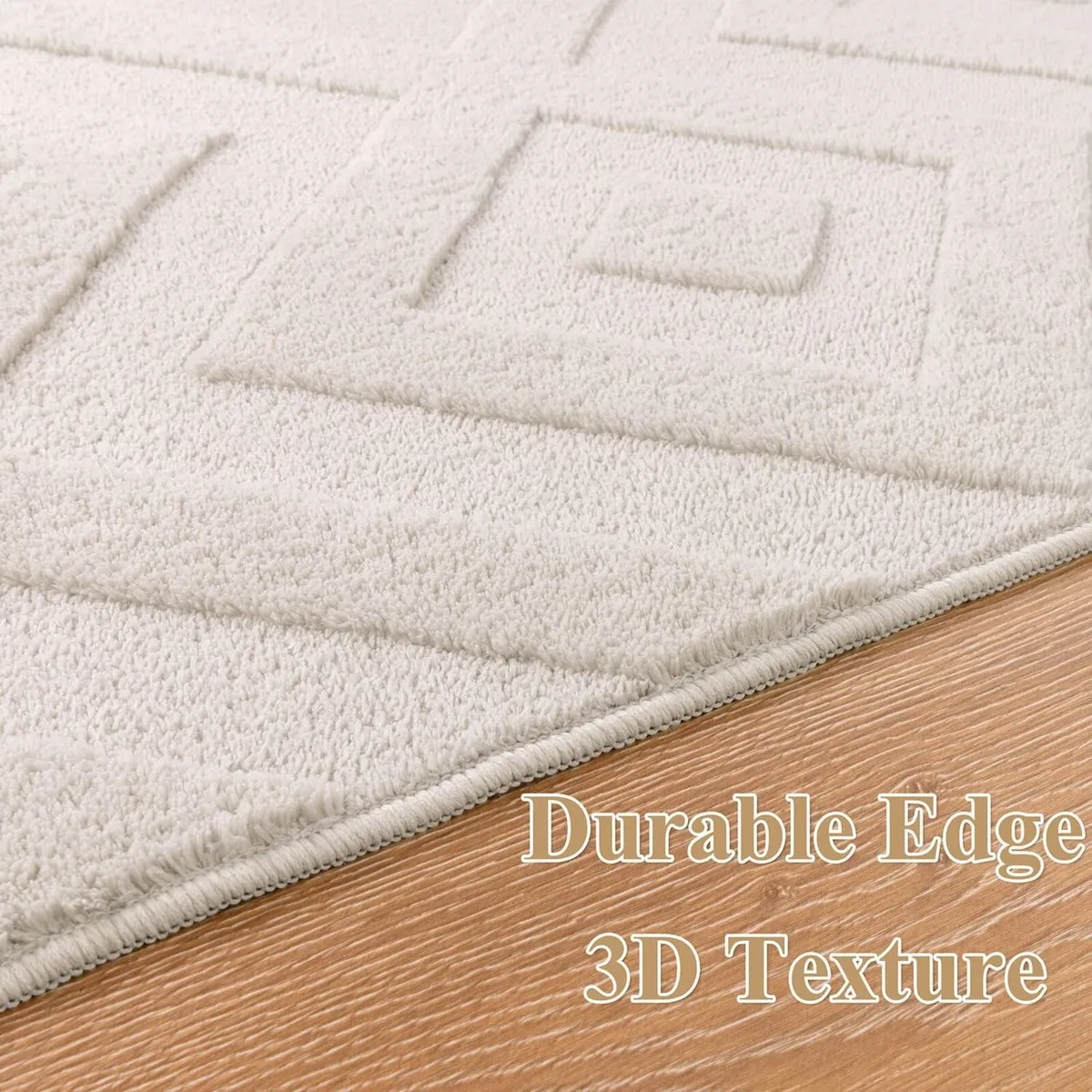 Washable Rugs Living Room 160x230 cm Large Soft - Image 4