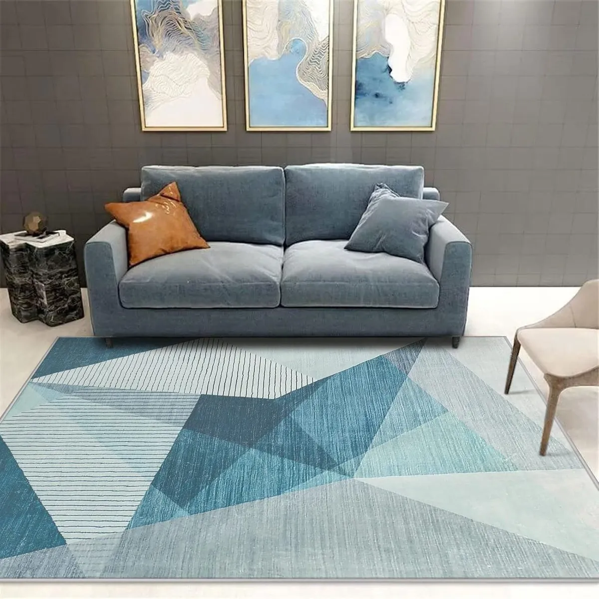 Area Rugs Modern Abstract Geometric Living Room - Image 1