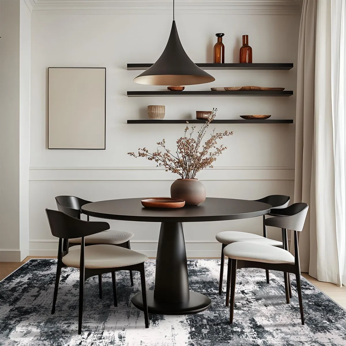 Washable Rugs Living Room Large 160x230cm Area - Image 2