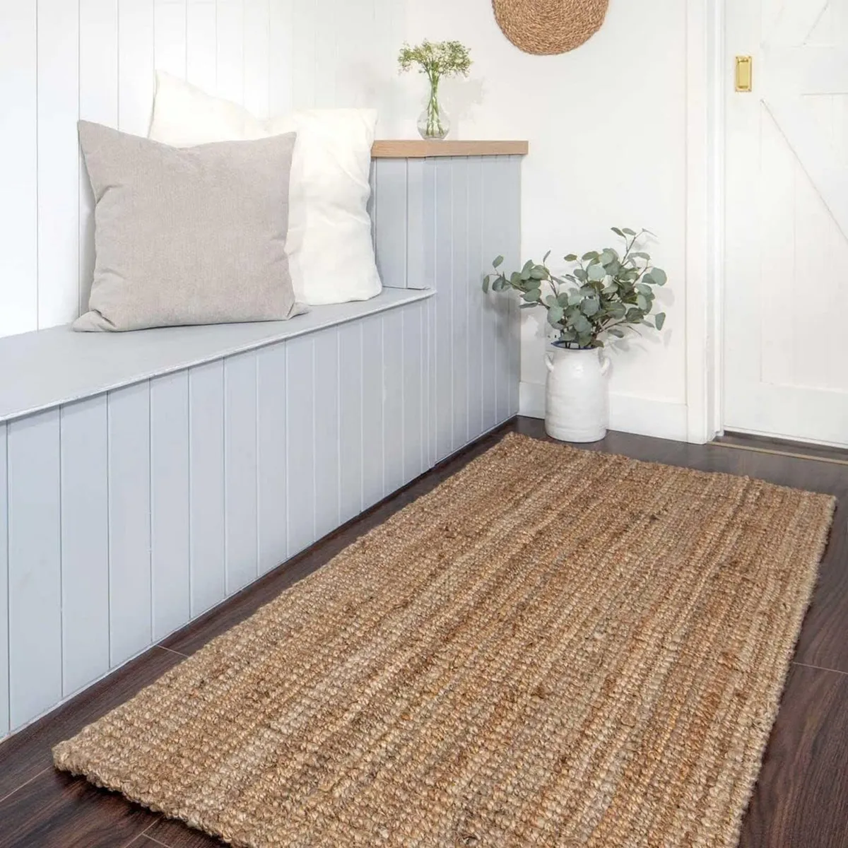 Natural Scandi Minimalist Braided Coarse Beige - Image 3