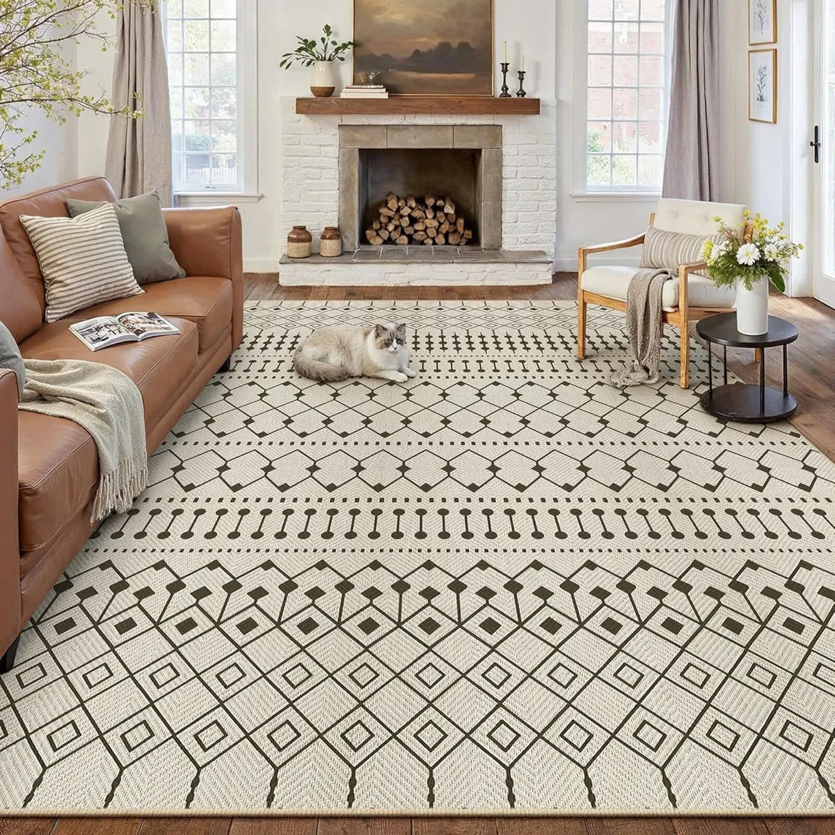 Outdoor Rug 200x300cm Rugs Living Room Garden - Image 3