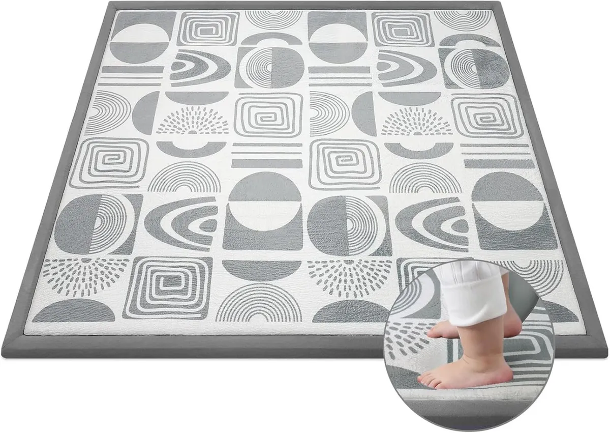 Baby Play Mat for Crawling and 150 x 180cm 3cm - Image 1