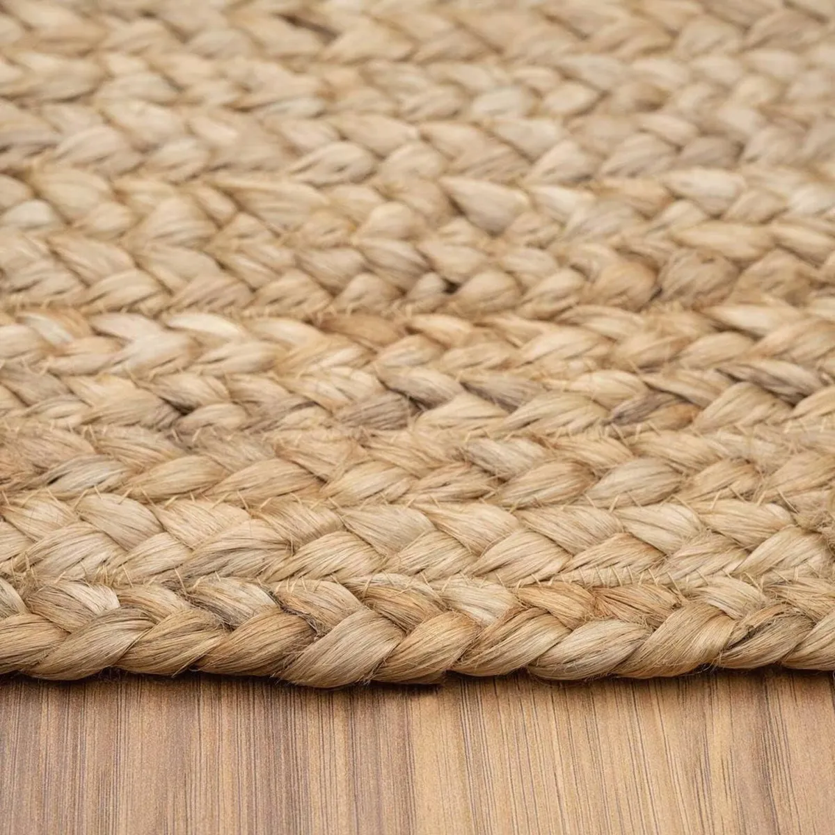 Round Braided Natural Sisal Brown Rustic Sustainab - Image 4