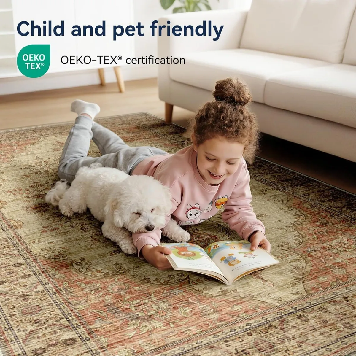 Machine Washable Rug 60x300 cm Short Pile - Image 4