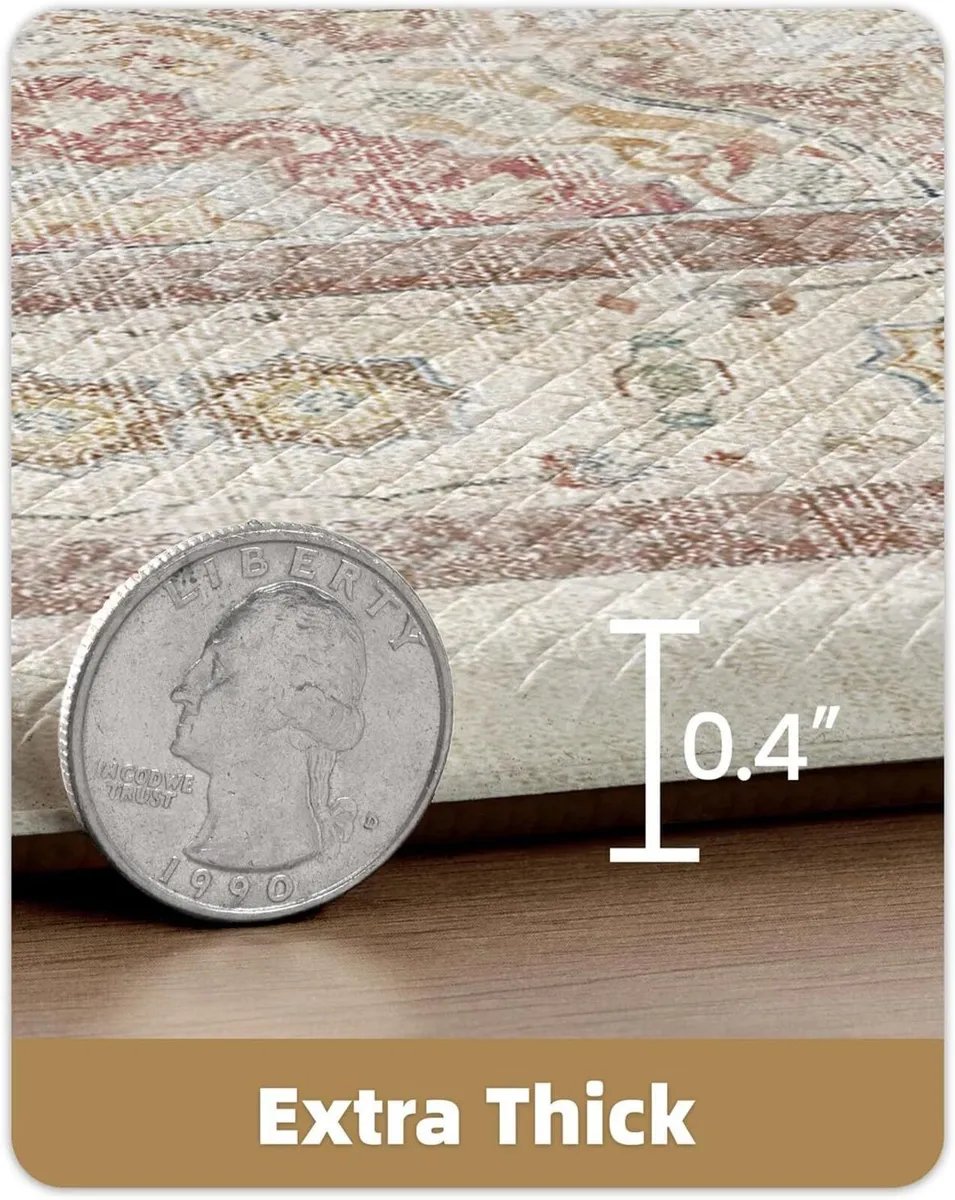 Kitchen Floor Mats Anti Fatigue Cushioned Boho - Image 4