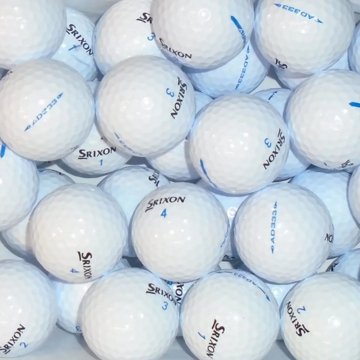 Srixon AD333 Lake Golf Balls - 60 Balls