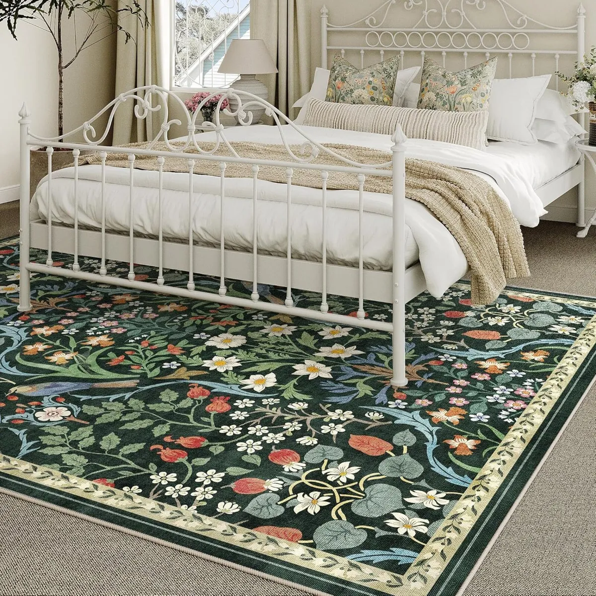 Washable Rug for Living Room 160x230cm Non Slip - Image 4