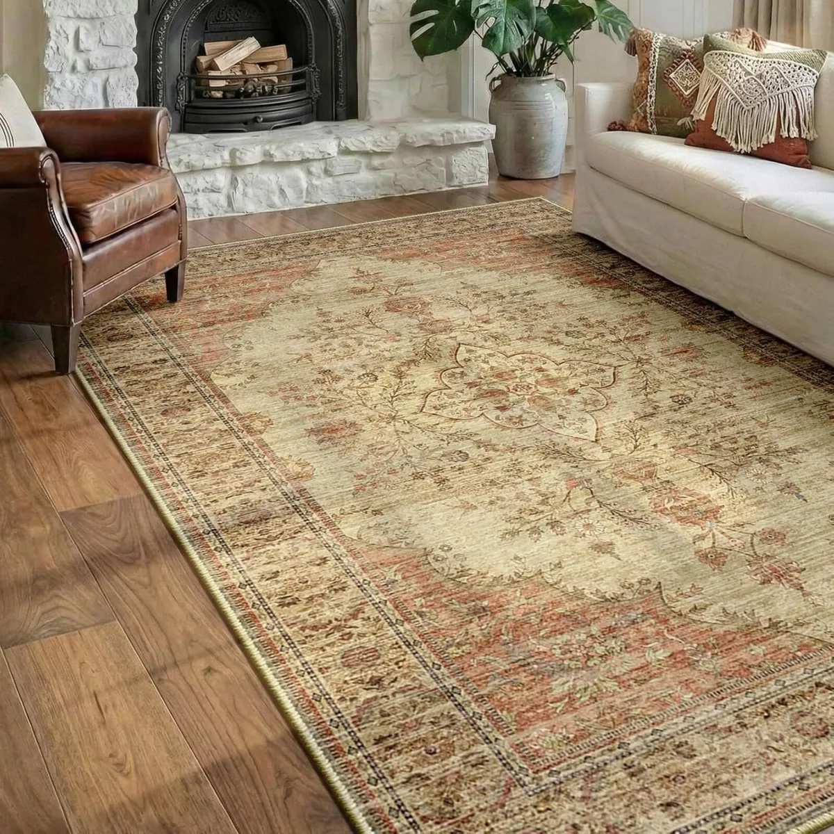 Machine Washable Rug 150x210 cm Short Pile - Image 1