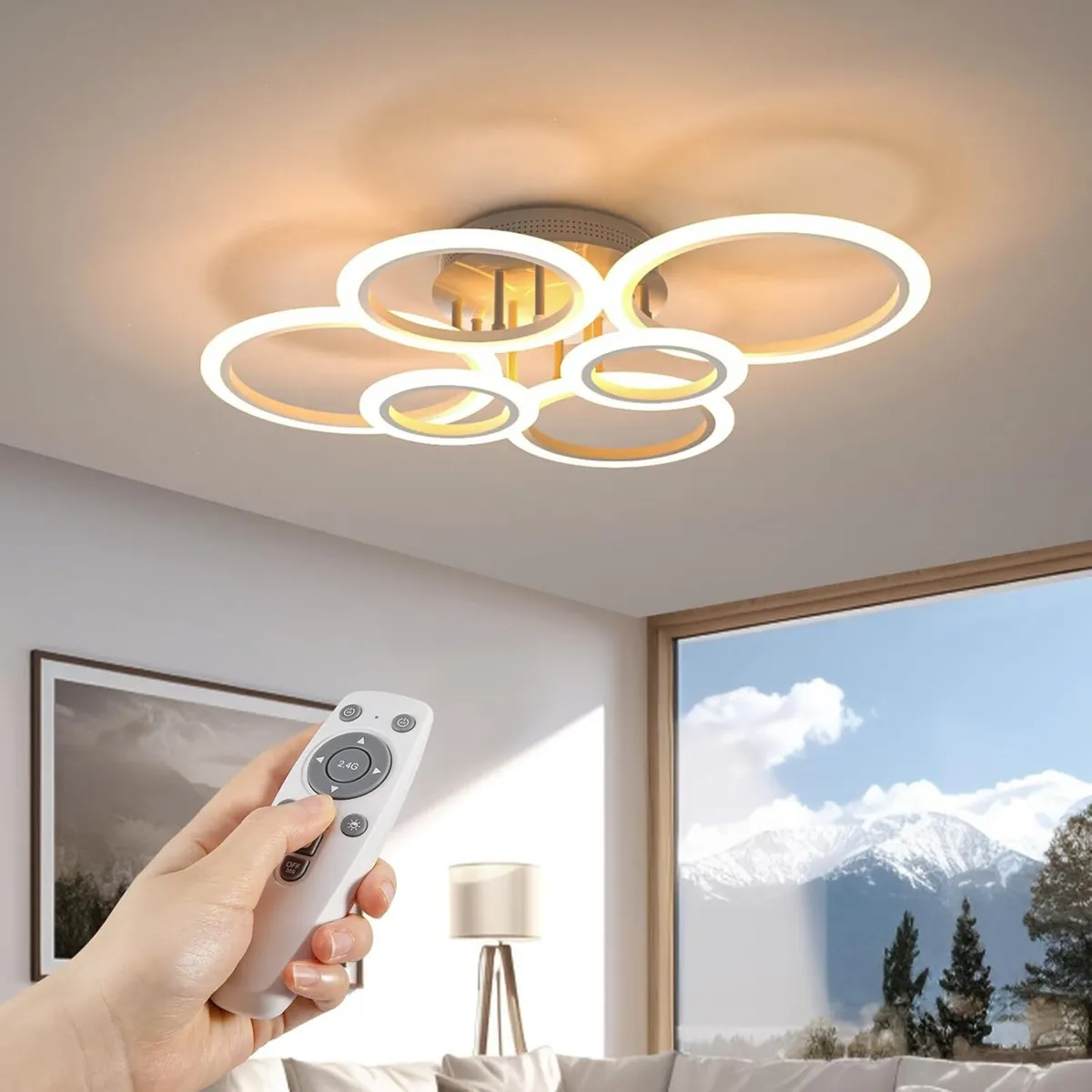 Ceiling Lights Living Room 72W 80cm LED Aryli - Image 1
