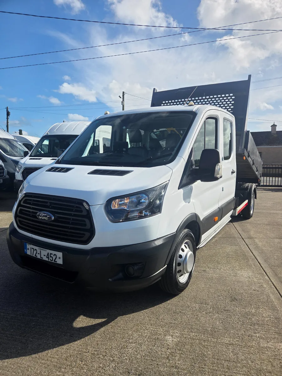 172 FORD TRANSIT CREWCAB TIPPER - Image 2