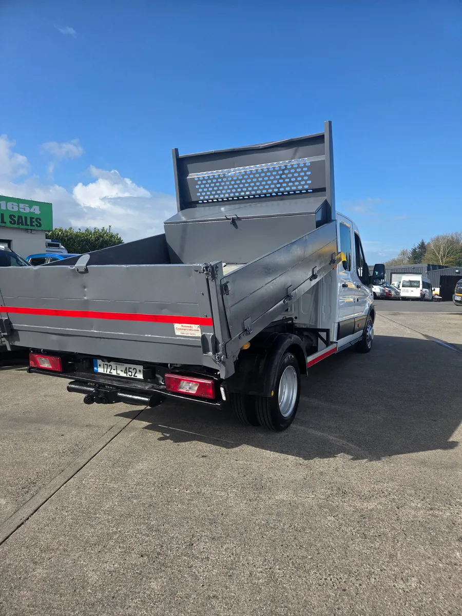 172 FORD TRANSIT CREWCAB TIPPER - Image 4