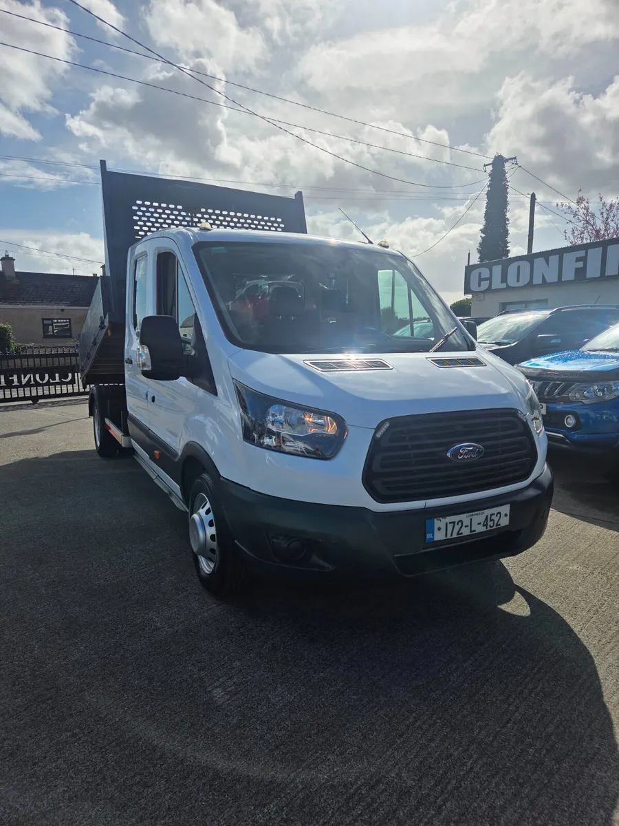 172 FORD TRANSIT CREWCAB TIPPER - Image 1