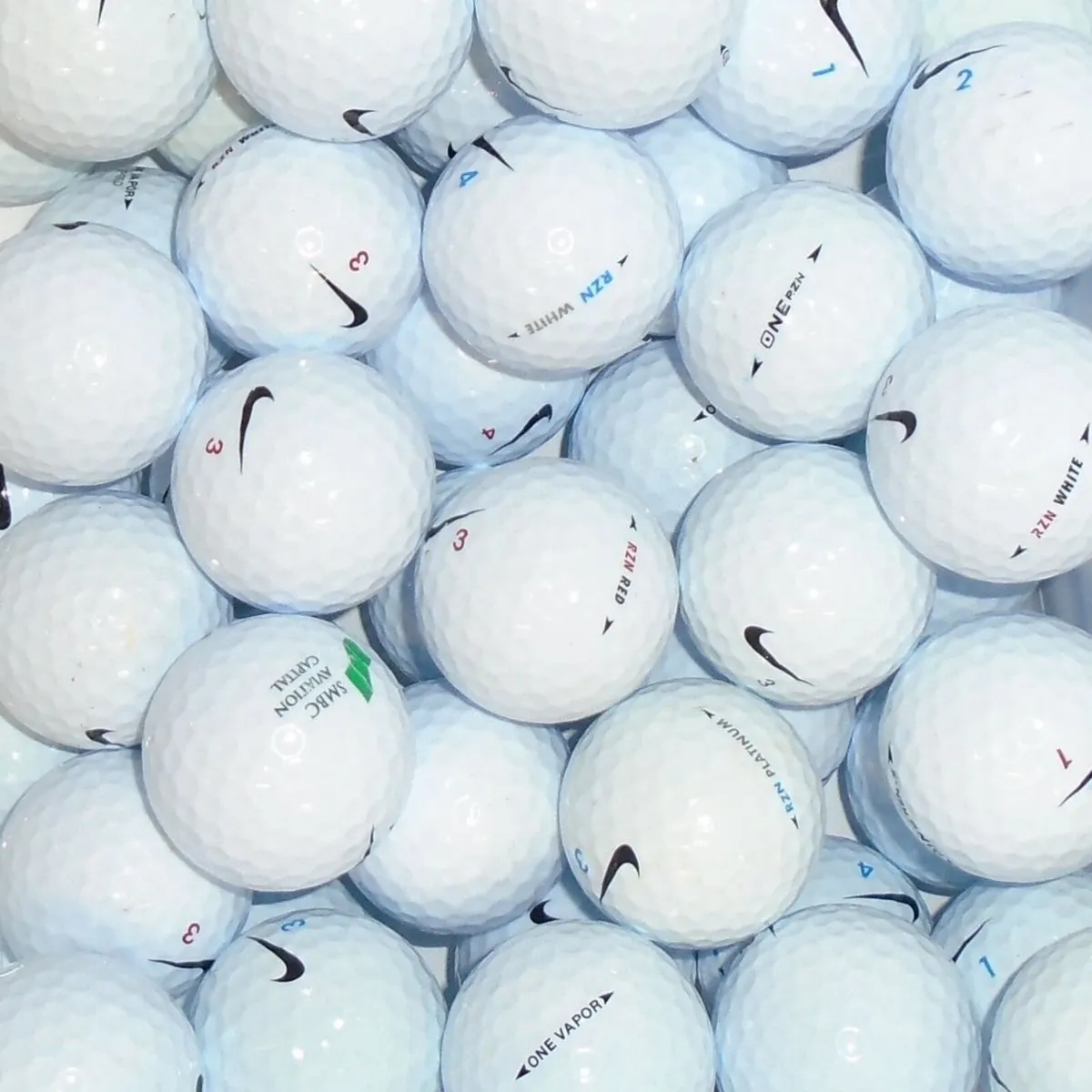 Nike RZN Lake Golf Balls - 21 Balls