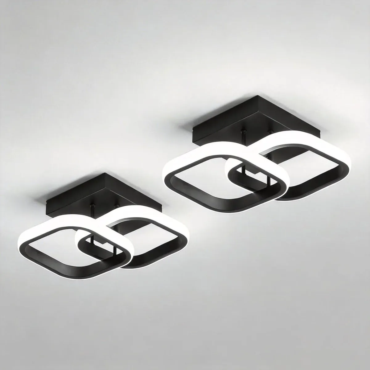 Modern Ceiling Light LED 22W Cool White 6000K - Image 1