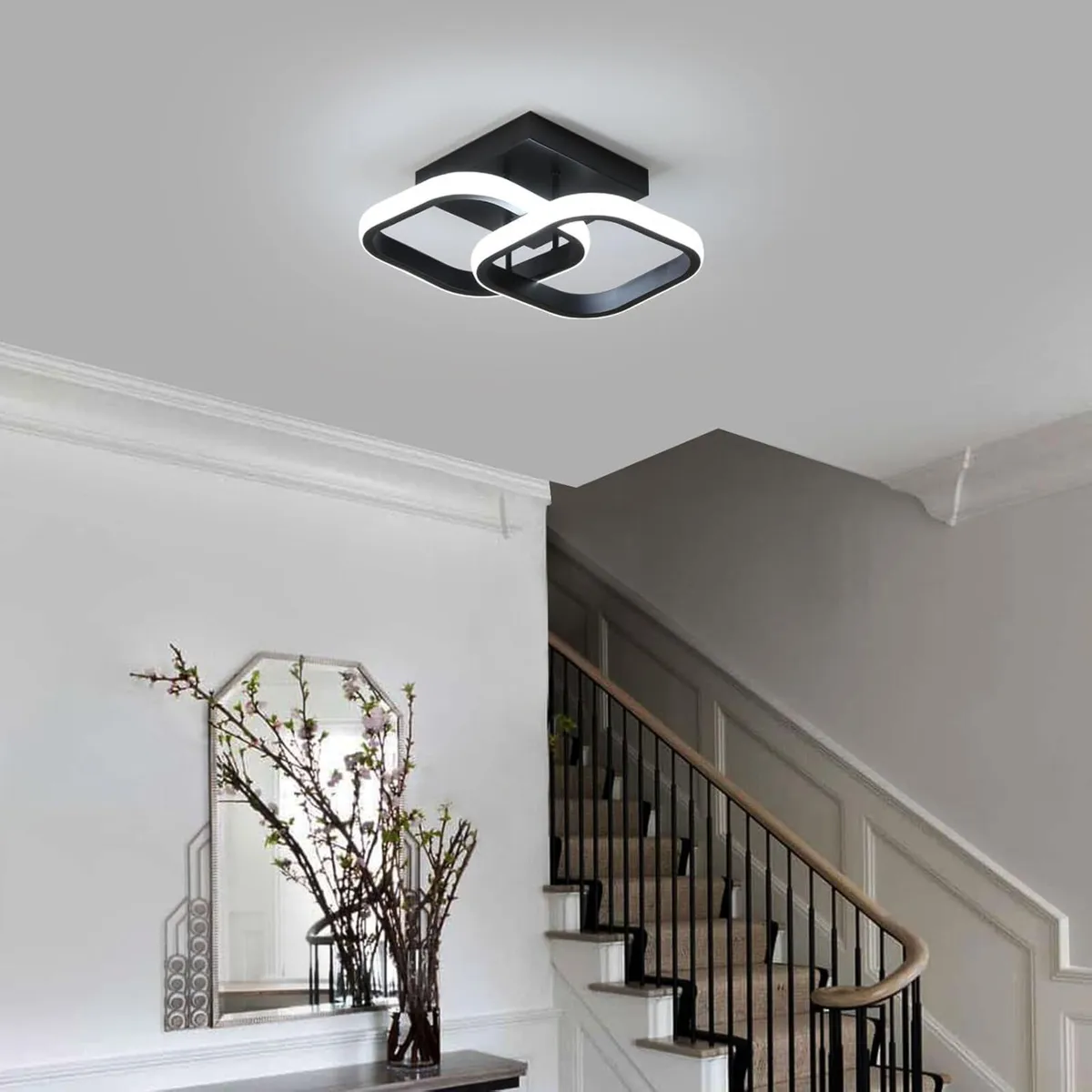 Modern Ceiling Light LED 22W Cool White 6000K - Image 3