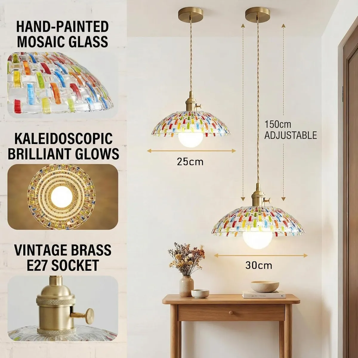 Kitchen Island Pendant Light Vintage Dining Room - Image 2