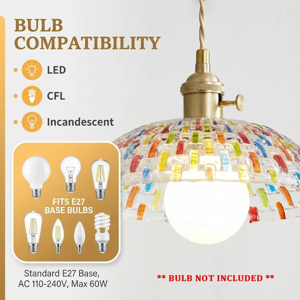 Kitchen Island Pendant Light Vintage Dining Room - Image 3