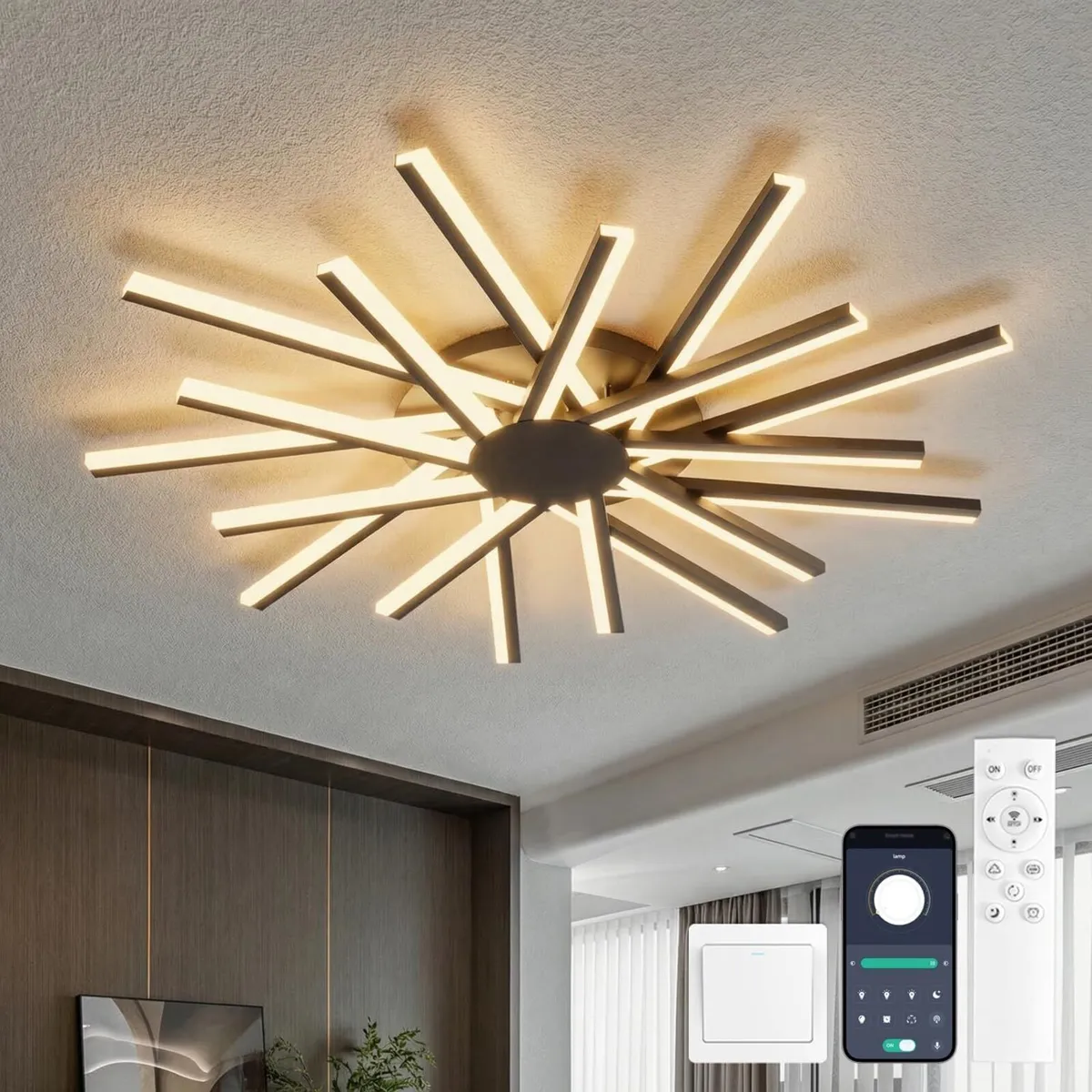 Φ96cm Ceiling Lights Living Room Large Lighting - Image 1