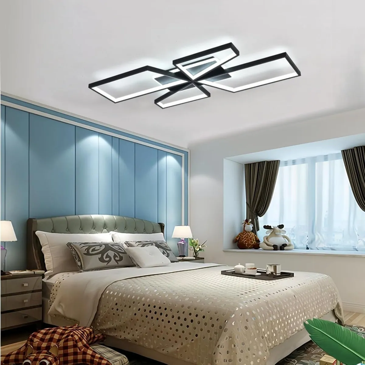 LED Ceiling Light for Living Room 73W Dimmable - Image 1