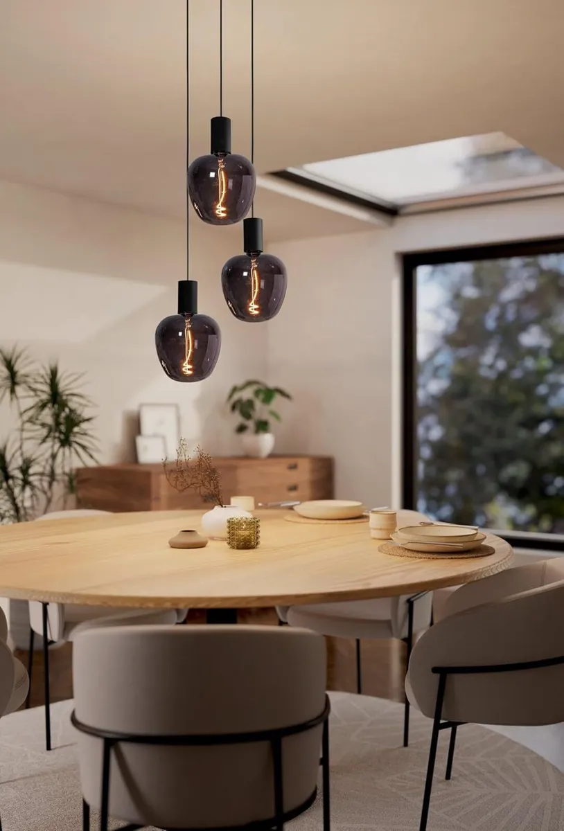 Pendant Lighting Pozueta 3 Bulbs Ceiling Light - Image 2