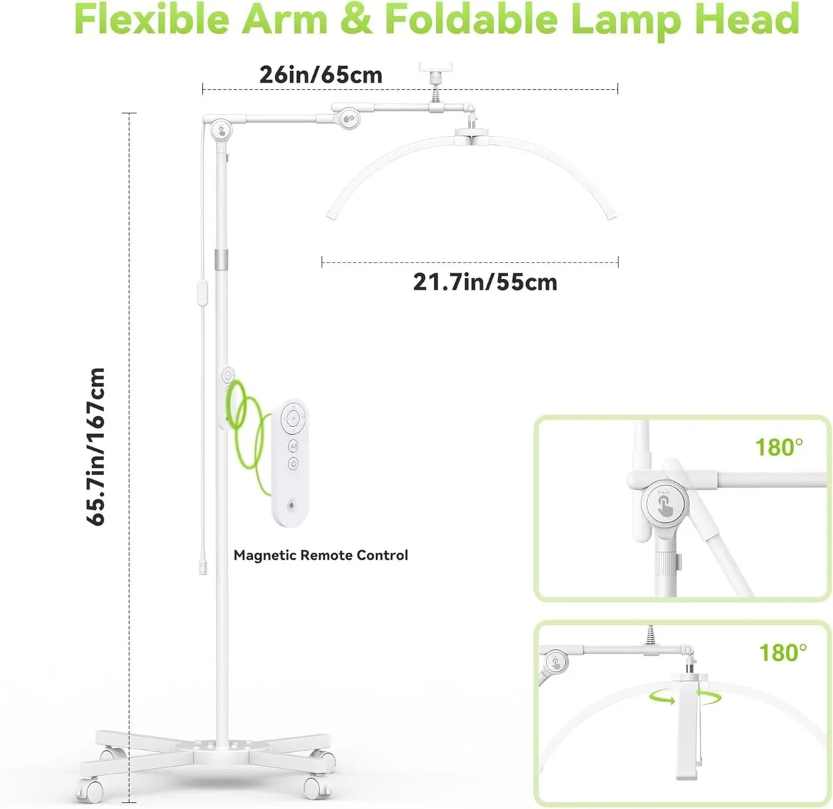 Half Moon Lash Light Foldable LED Eyelash Lamp 28 - Image 3