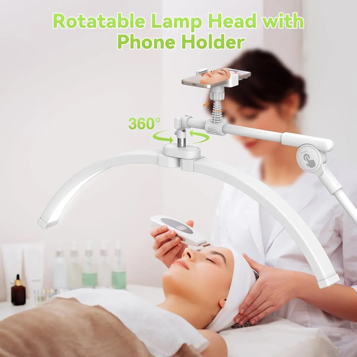 Half Moon Lash Light Foldable LED Eyelash Lamp 28 - Image 4