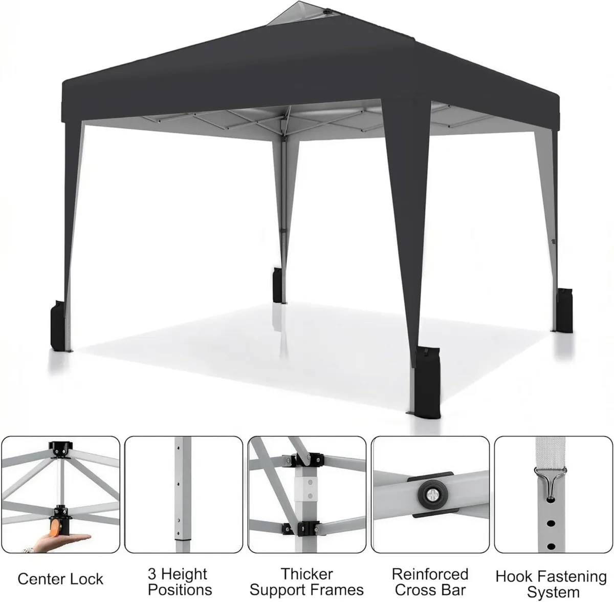 Pop Up Gazebo 3m x Waterproof Windproof Outdoor - Image 4
