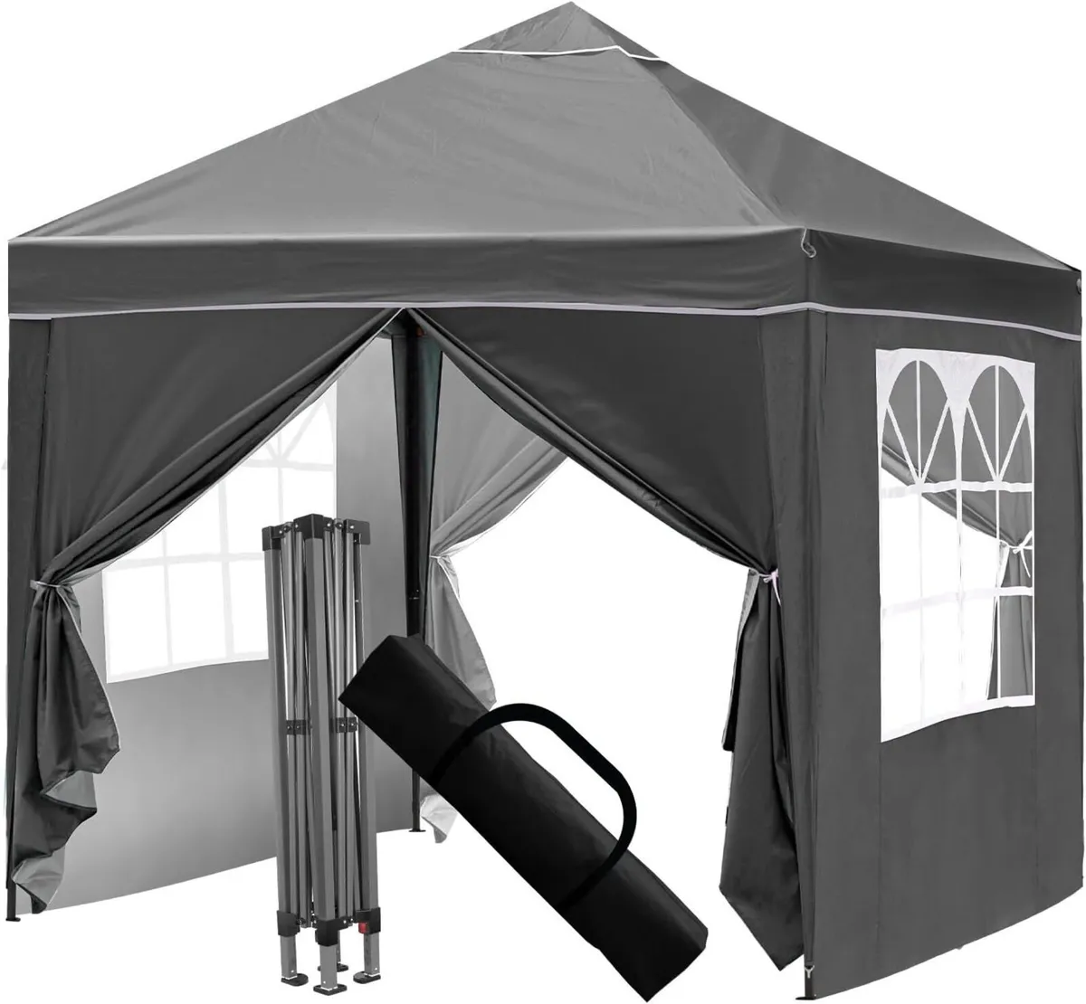 Pop Up Gazebo with Removable Sidewalls Sturdy - Image 1