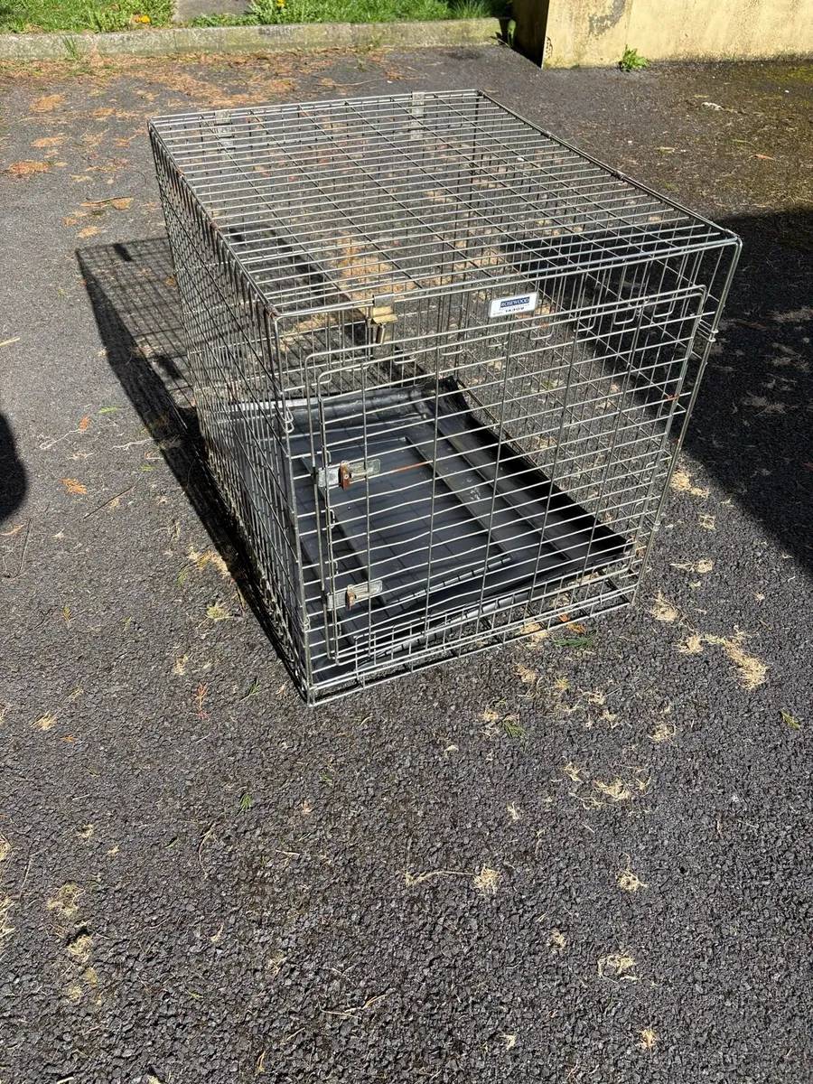 Metal Dog Cage - Image 1