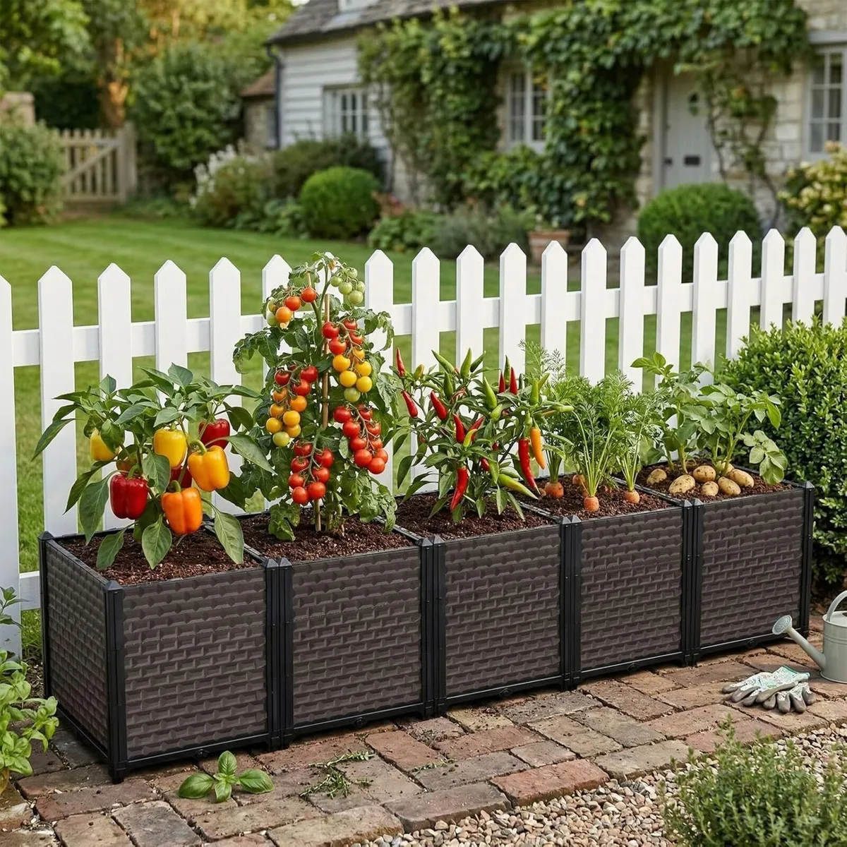 Raised Garden Bed Self Watering Deepened 50cm - Image 2