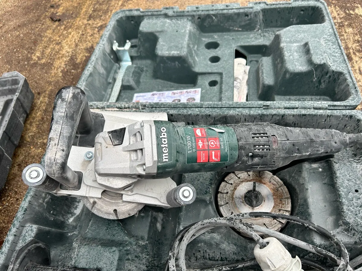 Metabo wall chaser - Image 1