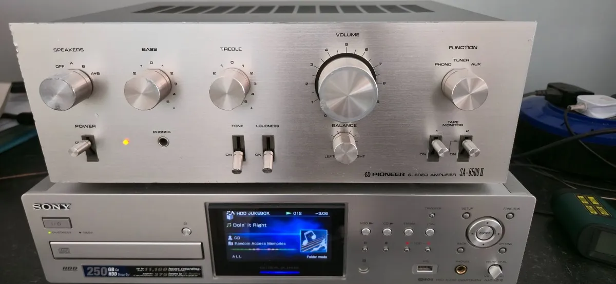 VINTAGE POWER AMPLIFIER PIONEER SA 6500 II - Image 1