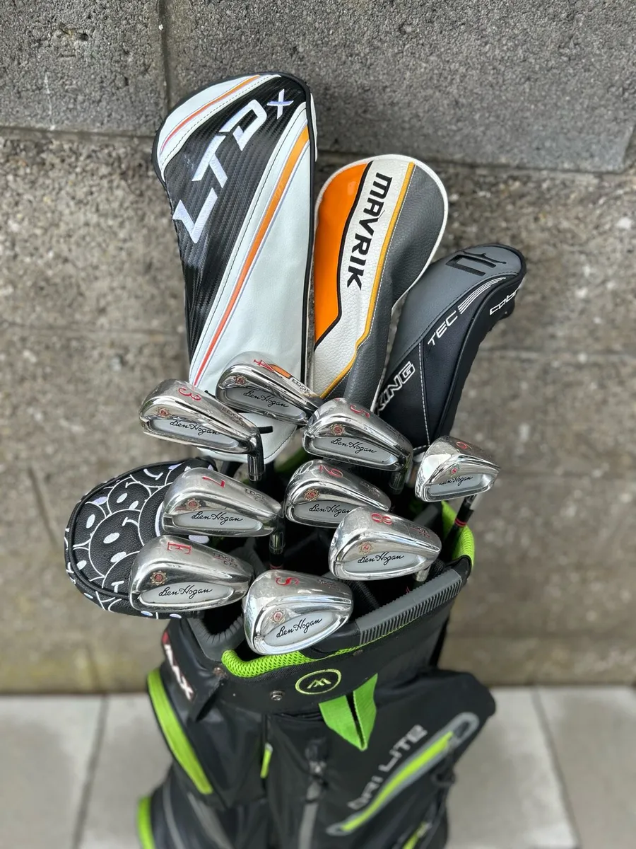 Full set of golf clubs - Image 1