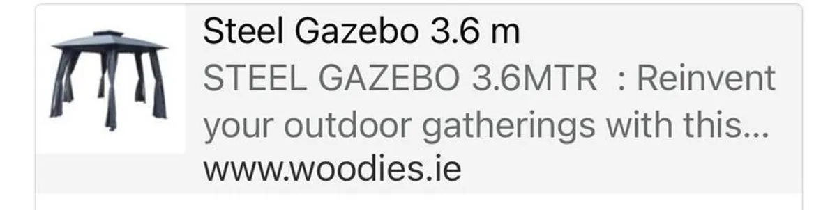 Steel Gazebo - Image 3