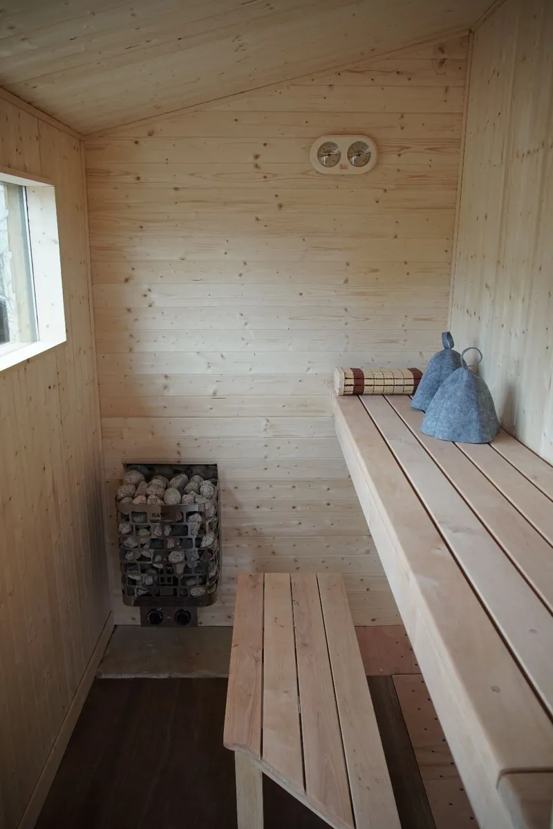 Fully insulated electric sauna (8.5kw heater) - Image 3