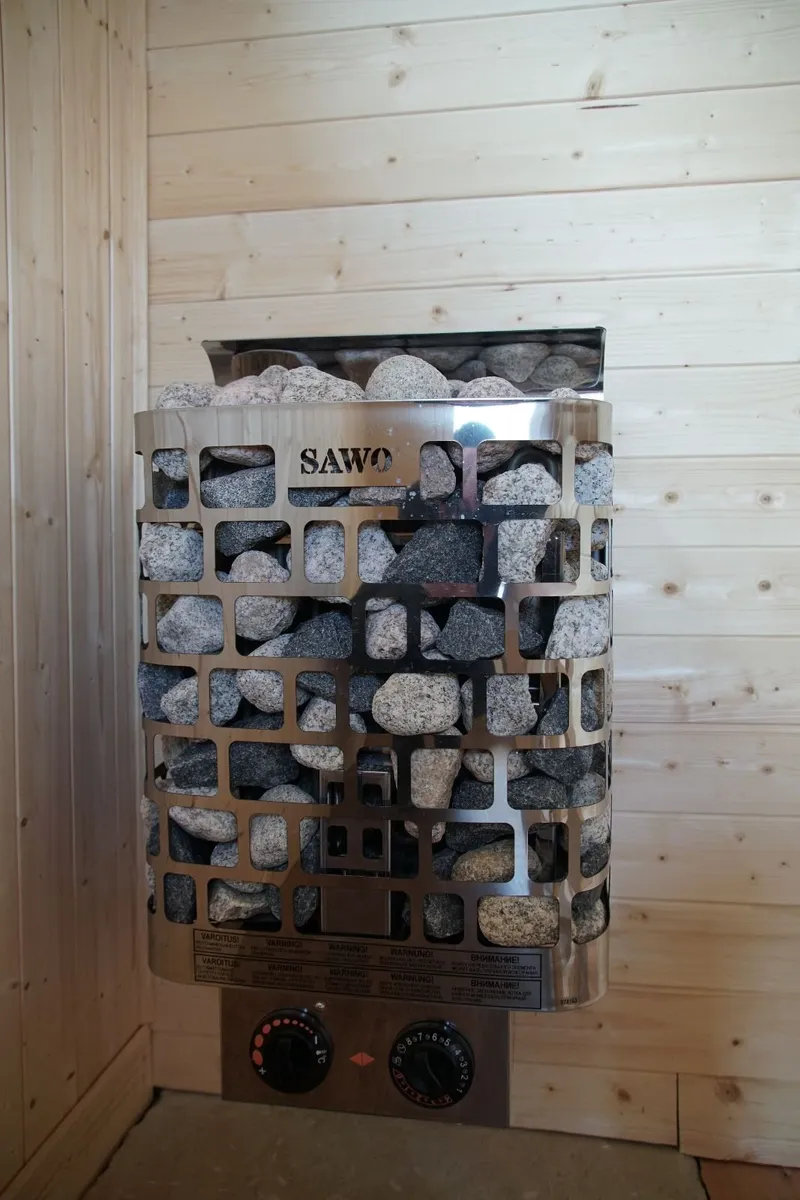 Fully insulated electric sauna (8.5kw heater) - Image 2