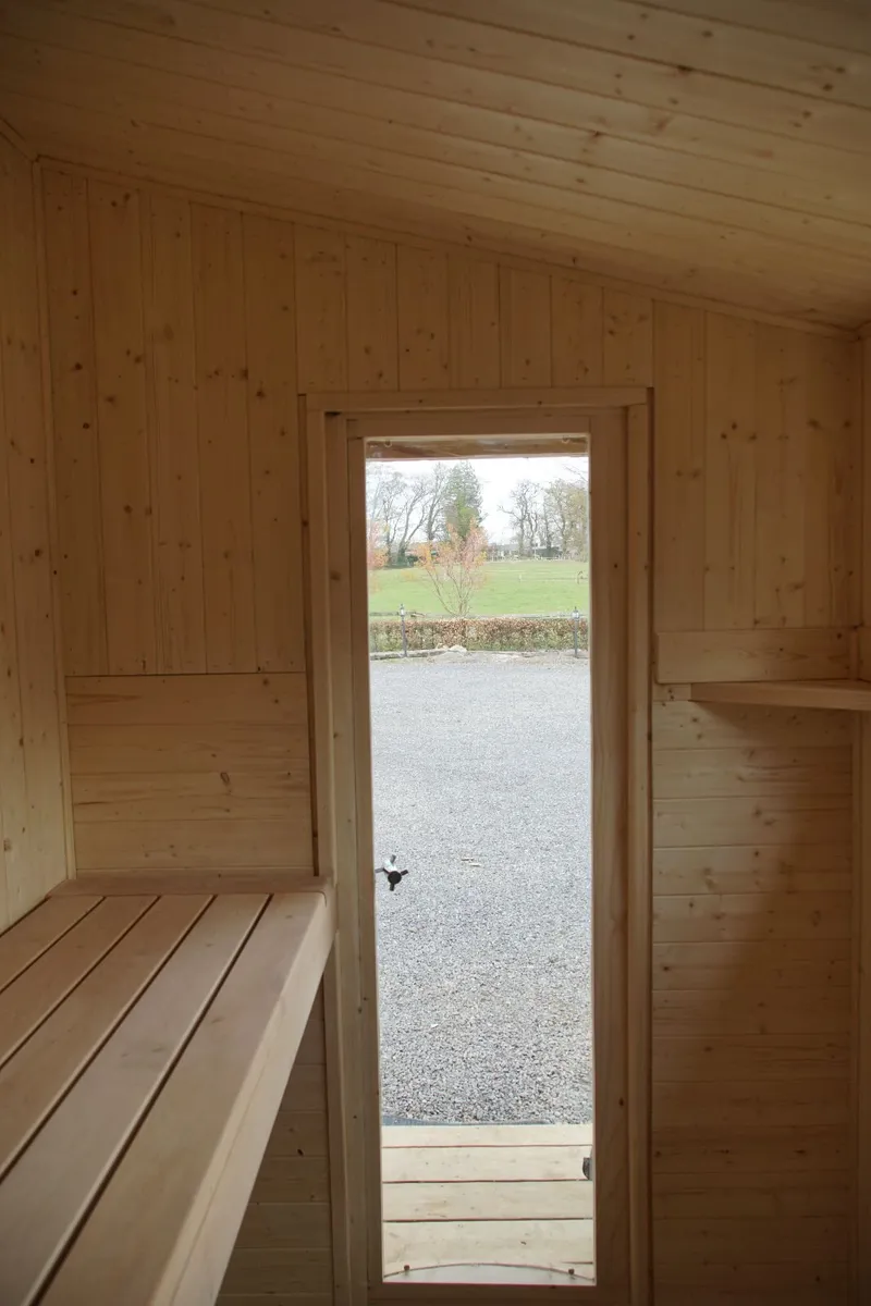 Fully insulated electric sauna (8.5kw heater) - Image 4