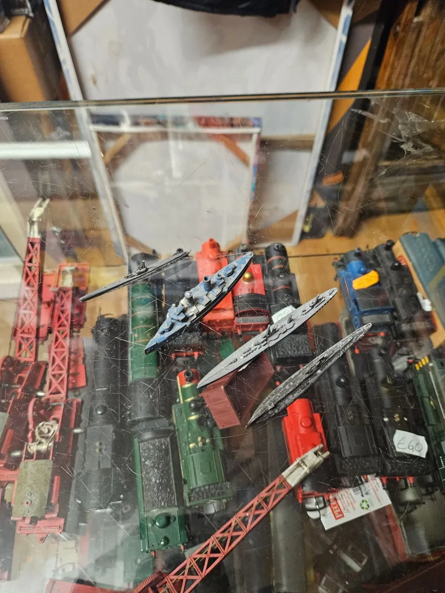 Dinky 1950's Die-cast Battleships Submarines - Image 3