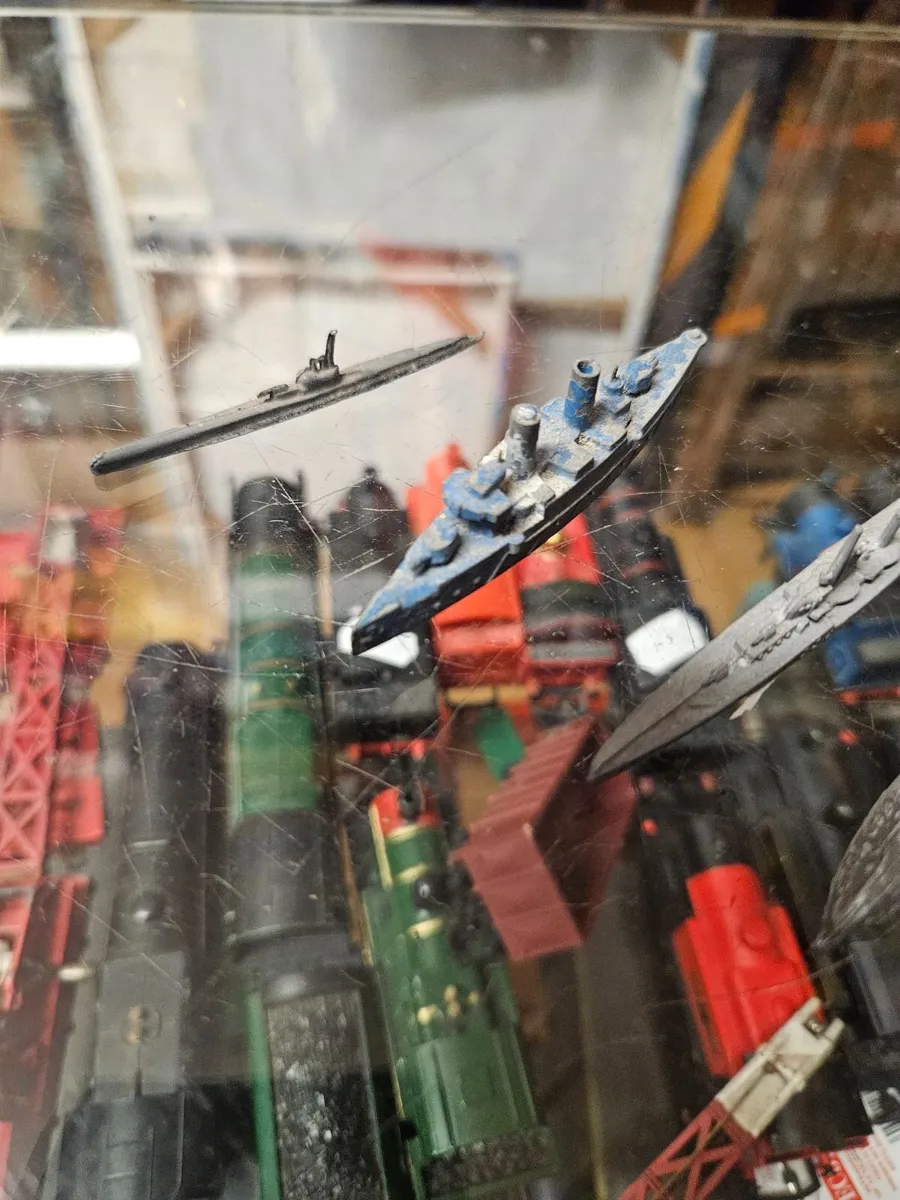 Dinky 1950's Die-cast Battleships Submarines - Image 4