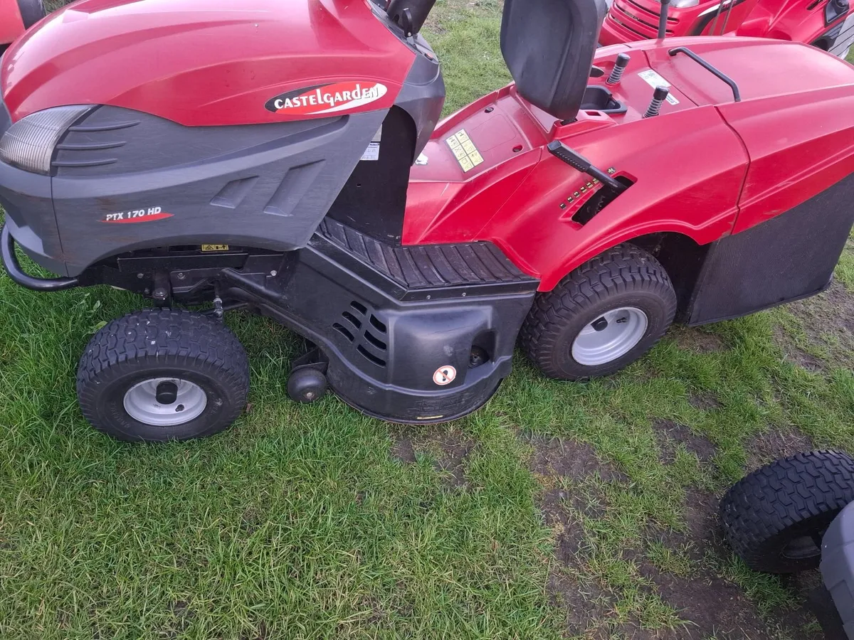 Castlegarden PTX 170 ride on mower - Image 2