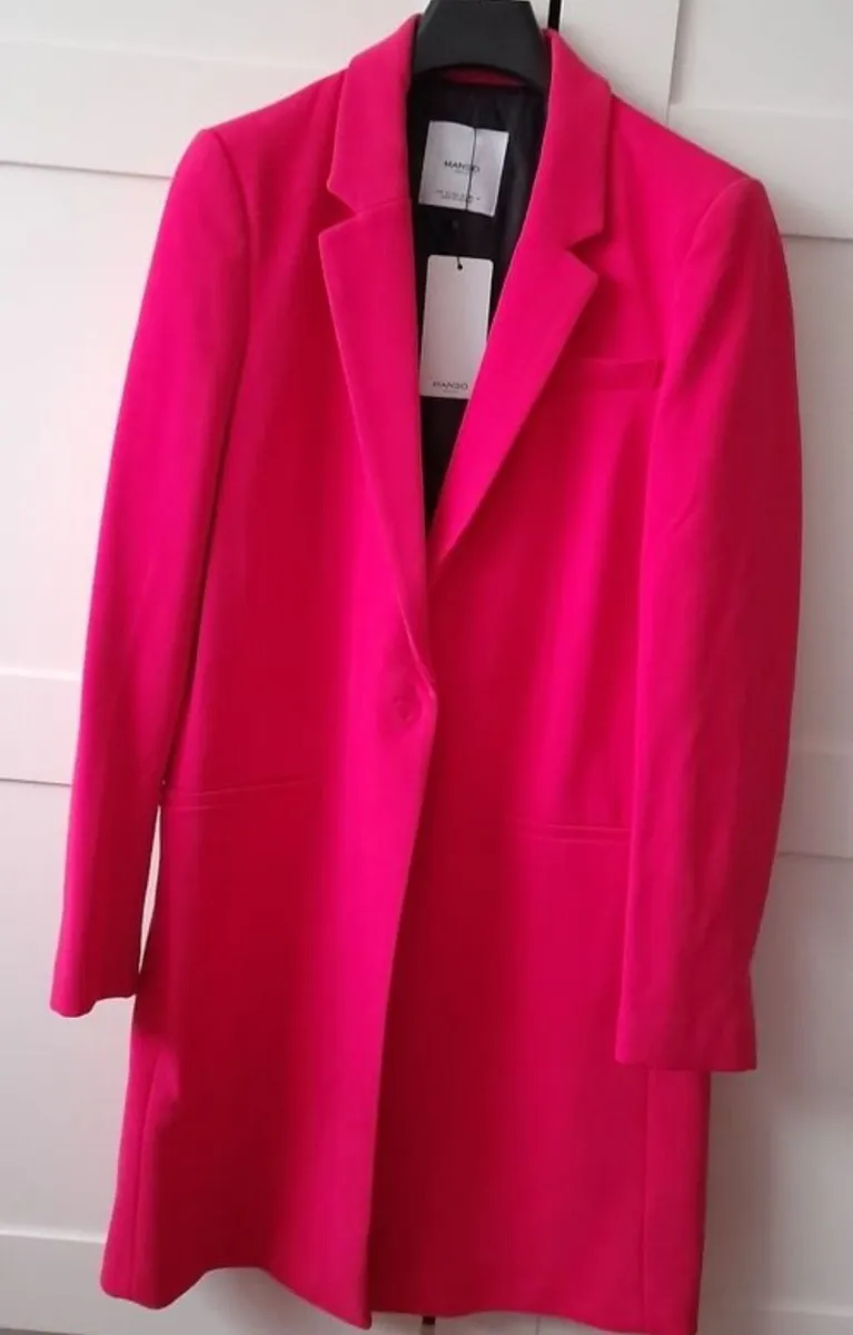 Mango pink coat - Image 1