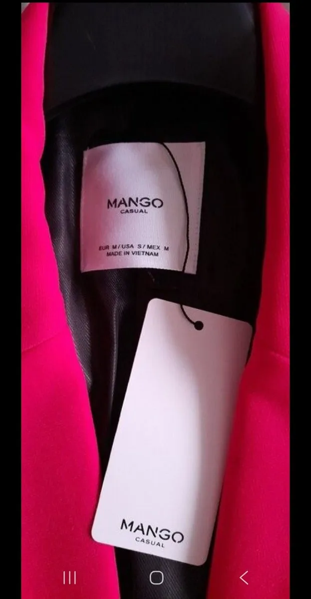 Mango pink coat - Image 3