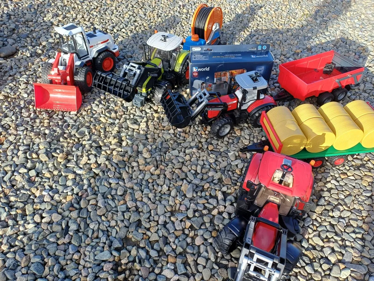 Bruder Toys - Farm Tractors trailers and Gator - Image 2