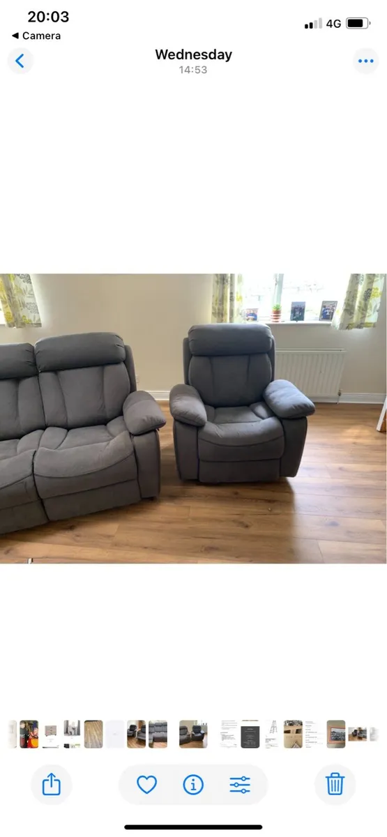 3 piece suite - Image 1