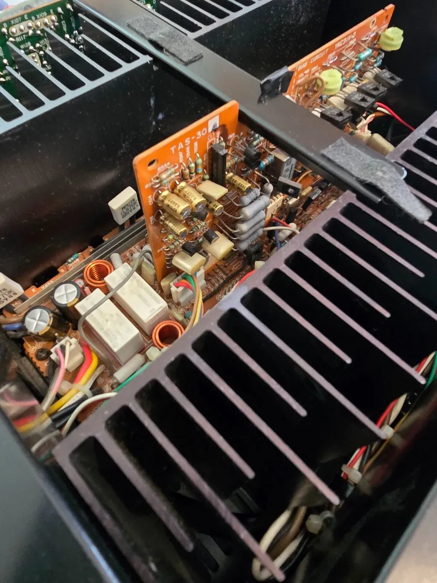 JVC AX-9 HI-END POWER AMPLIFIER  NEW CAPACITORS - Image 4