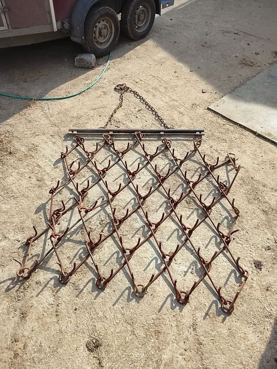 5ft new Hackett Chain harrow never used - Image 1
