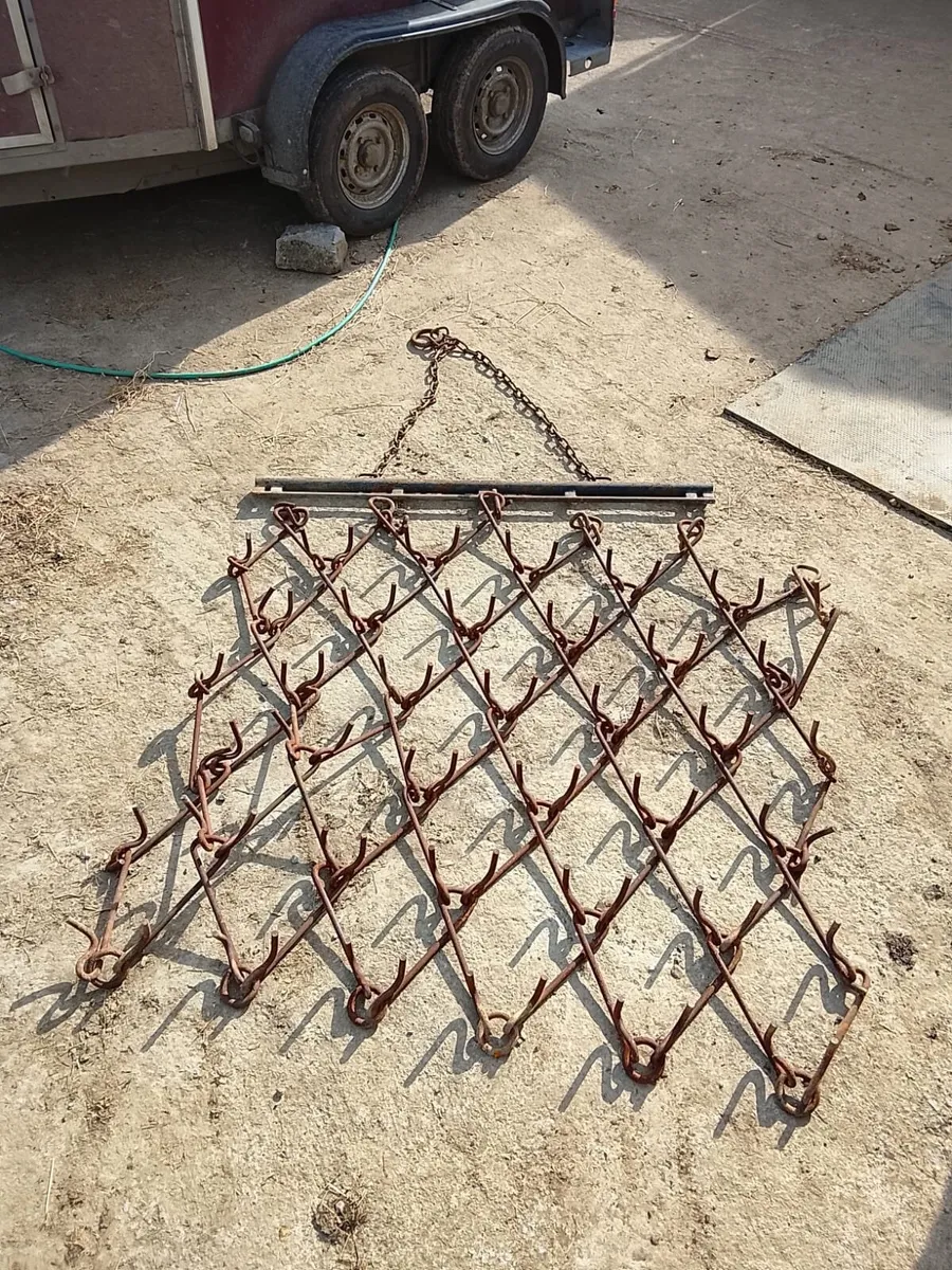 5ft new Hackett Chain harrow never used - Image 2